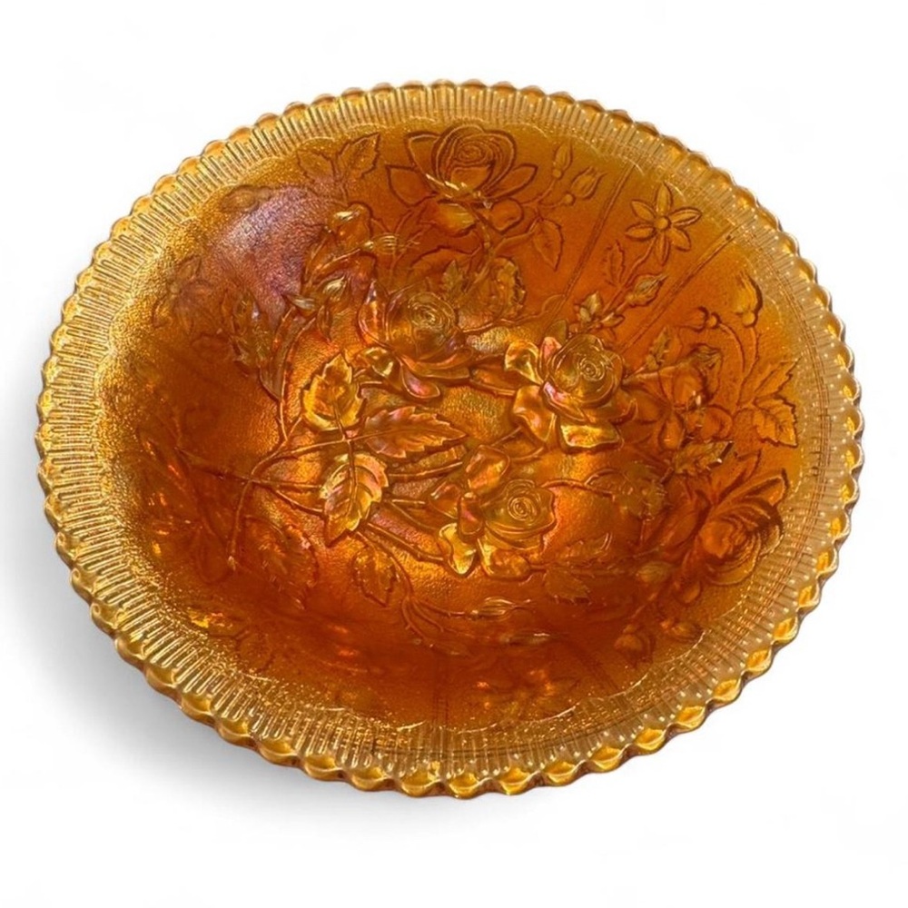 Imperial Marigold Glass Bowl